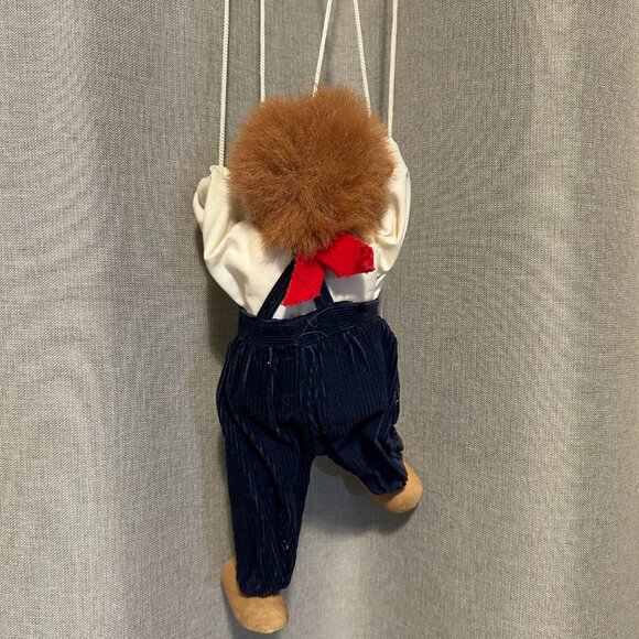 Vintage Wolfgang Gerstenberg Hand Painted Wooden Clown Marionette from Germany - Picture 3 of 10